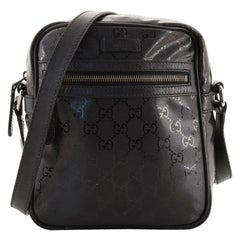 Gucci Zip Crossbody Bag GG Imprime Small