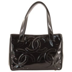 Chanel Triple CC Tote Patent Small