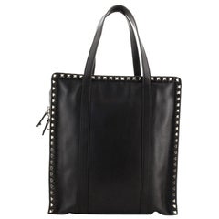 Valentino Rockstud Shopping Tote Leather Tall