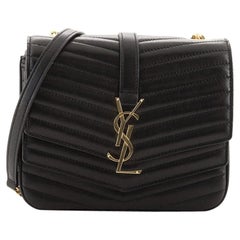 Saint Laurent Sulpice Flap Bag Matelasse Chevron Leder Klein