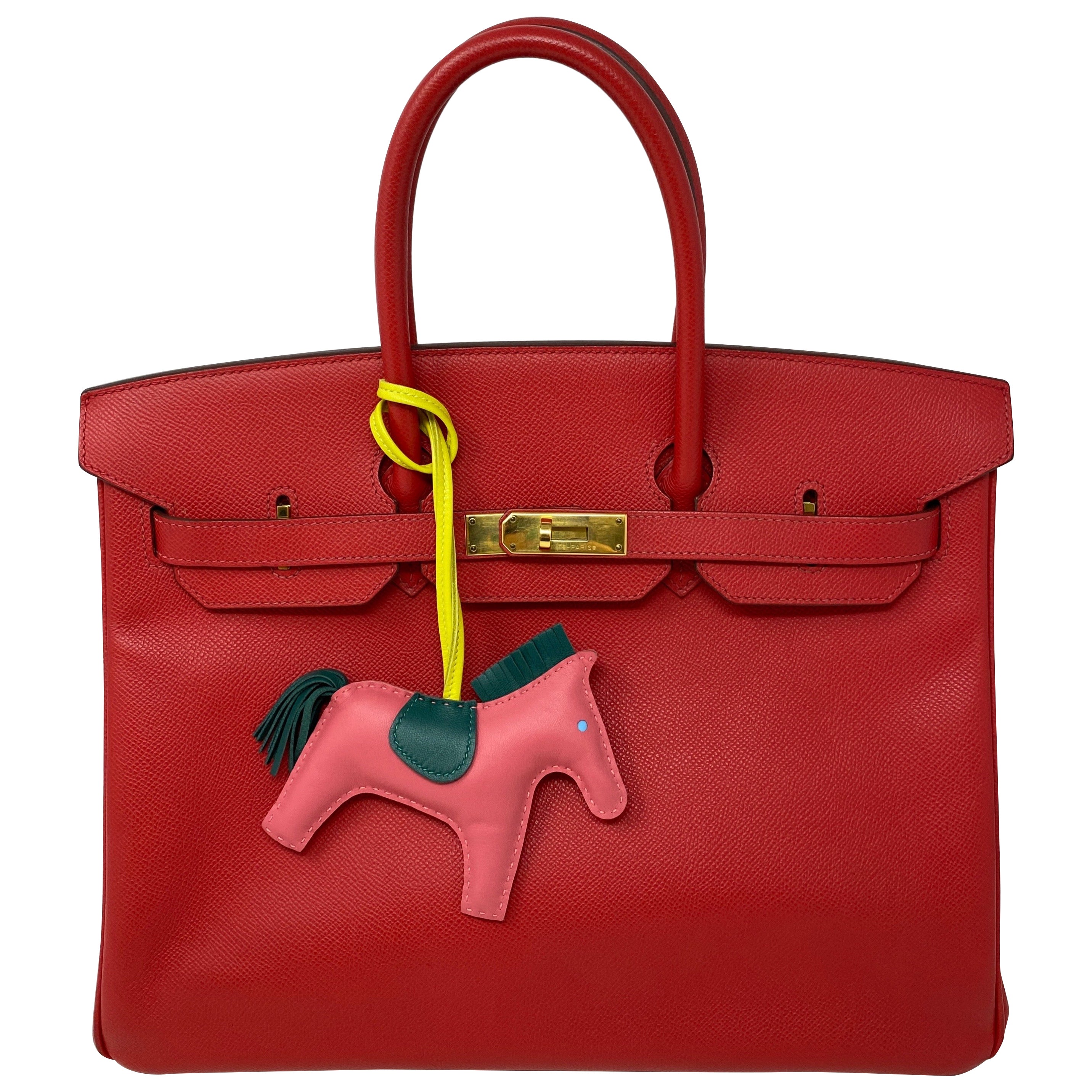 Hermes Birkin 35 Bougainvillea Epsom Bag