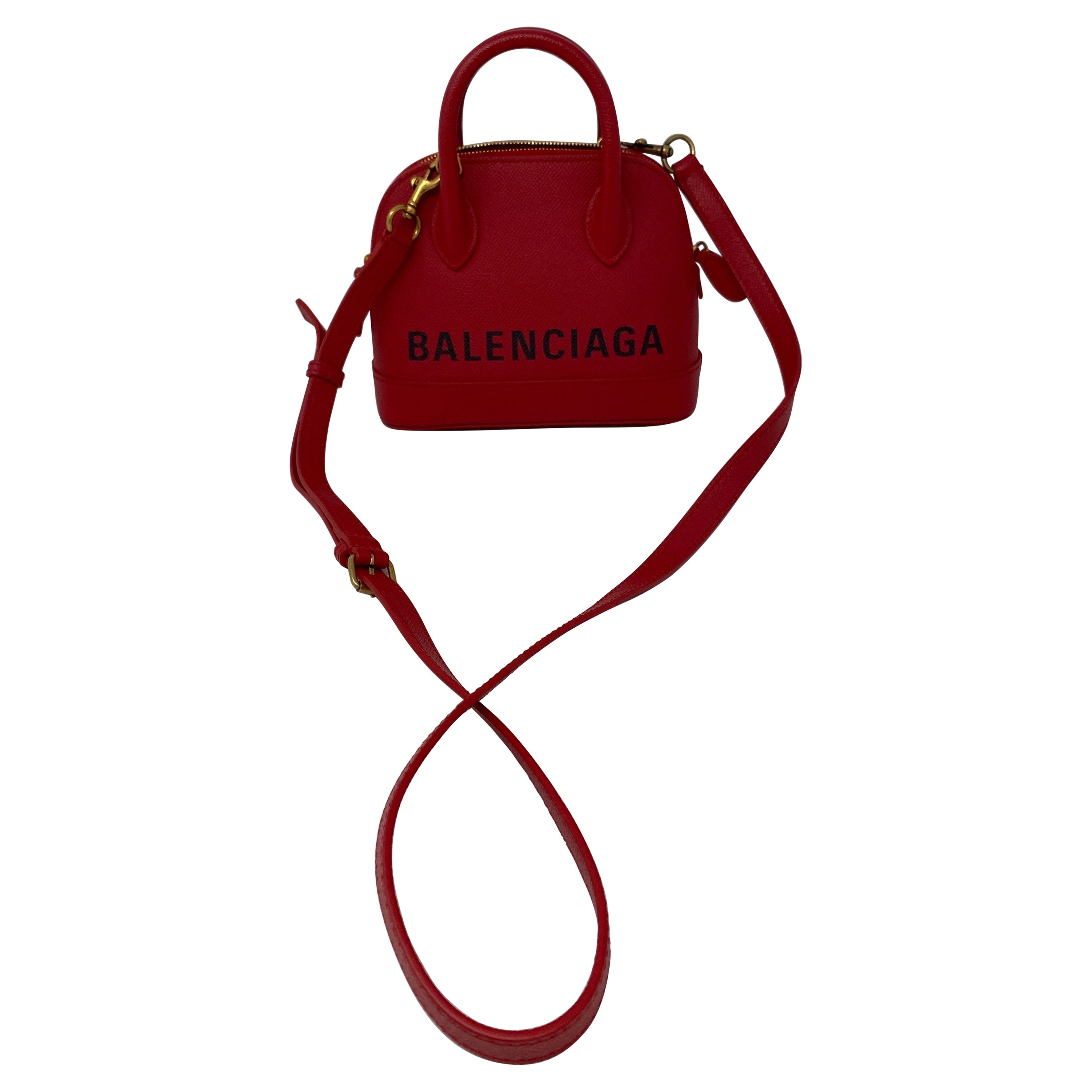 Red Balenciaga Bag 