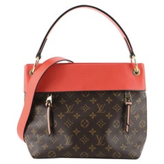 Louis Vuitton Tuileries Besace Tasche Monogram Canvas mit Leder
