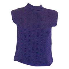 Purple  Knitted Top ideal for Fall
