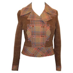 Vintage 1970s Crop Wool Jacket
