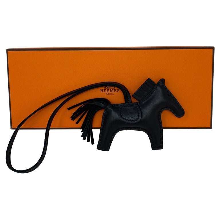 Hermes Mini Size Rodeo Black Horse at 1stDibs
