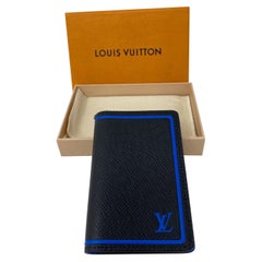 Louis Vuitton Limited Edition Black Blue Wallet 