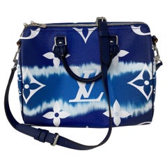Louis Vuitton Blue Escale Speedy Bandouliere Bag