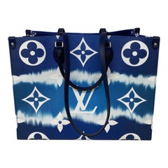 Sac Escale On The Go bleu Louis Vuitton