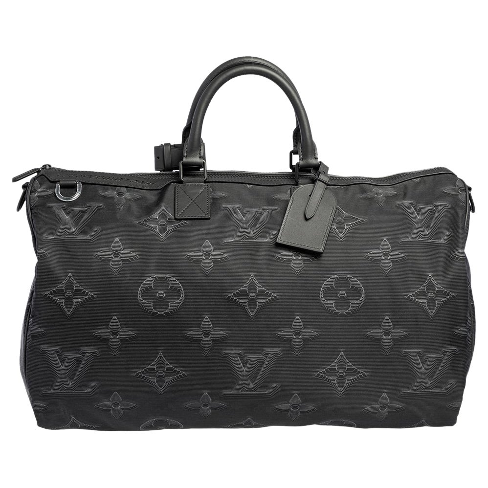 Louis Vuitton Monogram 3D Nylon 2054 Reversible Keepall Bandouliere 50 Bag