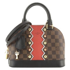 Louis Vuitton Alma Handbag Limited Edition World Tour Monogram Canvas BB at  1stDibs