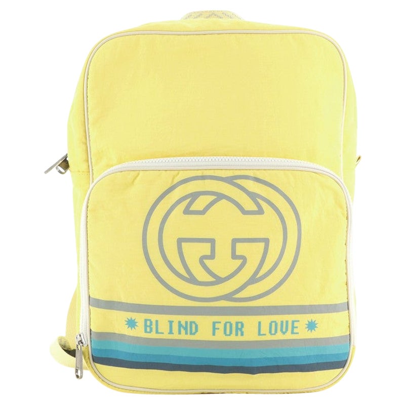 nylon gucci backpack