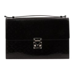 Louis Vuitton Anouchka Handbag Monogram Glace Leather GM
