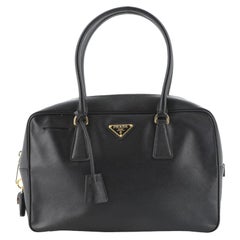 Prada Bauletto Bag Saffiano Leather Medium