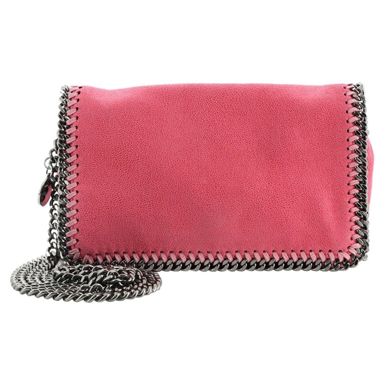 Stella McCartney Falabella Flap Crossbody Bag Shaggy Deer Mini at 1stDibs