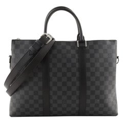 Louis Vuitton Anton Briefcase Damier Graphite