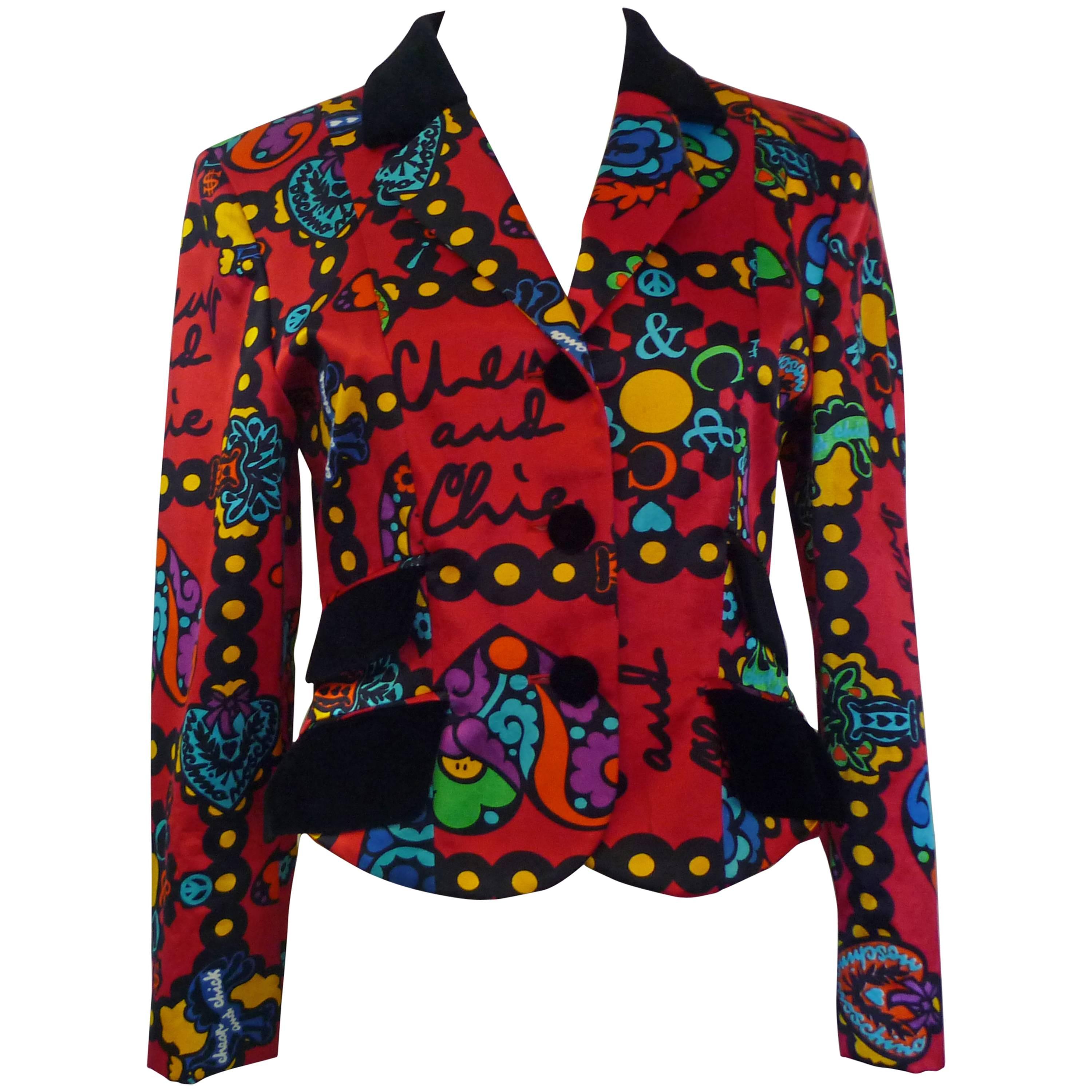 1993/94 Moschino Collection Cotton Jacket (S)