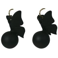 Black Butterfly Earrings, MWLC