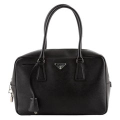 Prada Bauletto Bag Saffiano Leather Medium