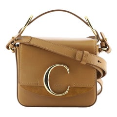Chloé's C Leather Mini Crossbody Bag - BagAddicts Anonymous