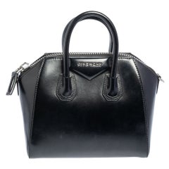 Givenchy Black Leather Mini Antigona Satchel