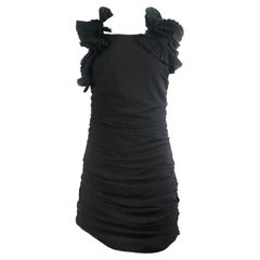Isabel Marant Geeny Ruffled Cotton Gauze Mini Dress