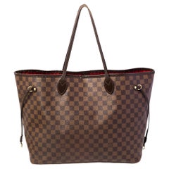 Louis Vuitton Damier Ebene Canvas Neverfull GM Bag