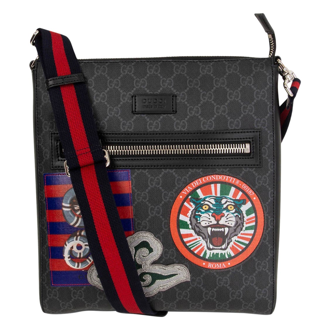 Valentino Rolling Rockstud Crossbody Bag Leather with Cabochons Medium ...