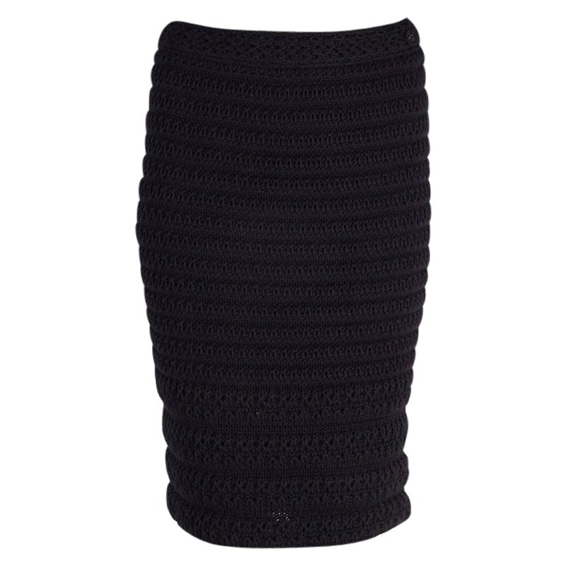 Chanel Houndstooth Skirt New at 1stDibs