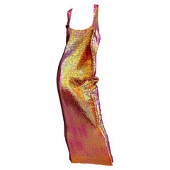 1988 Stephen Sprouse Sequin Gown 