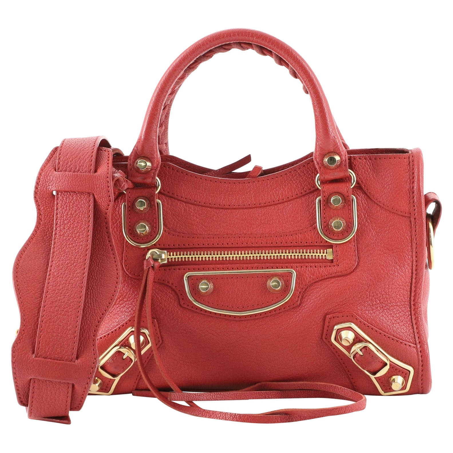 balenciaga metallic edge