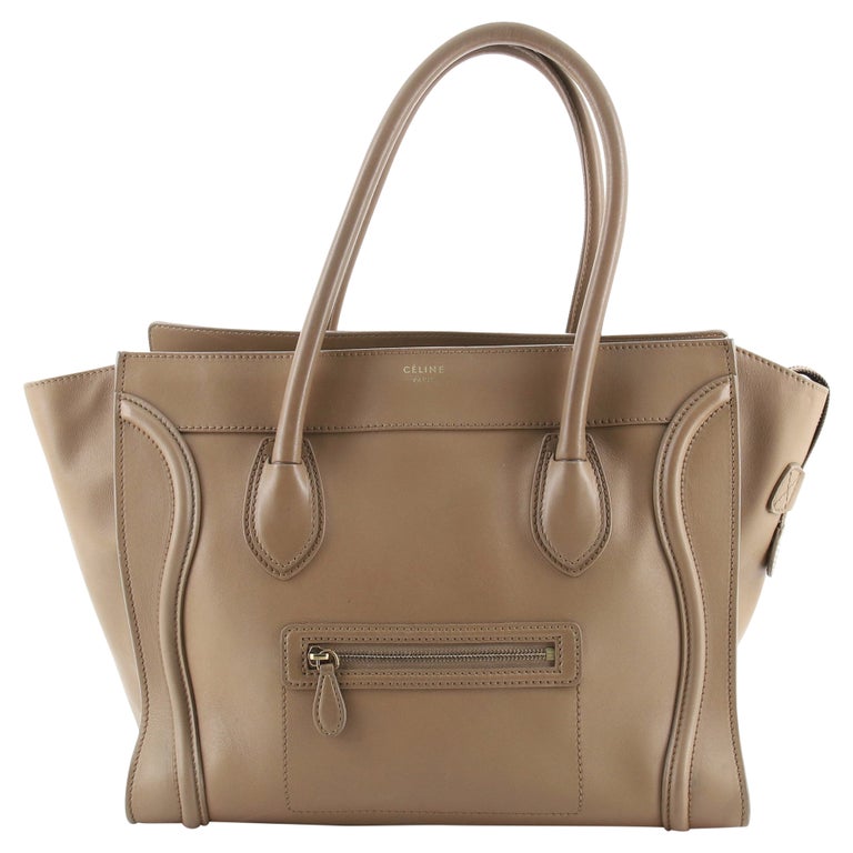 Celine Shoulder Luggage Bag Leather at 1stDibs