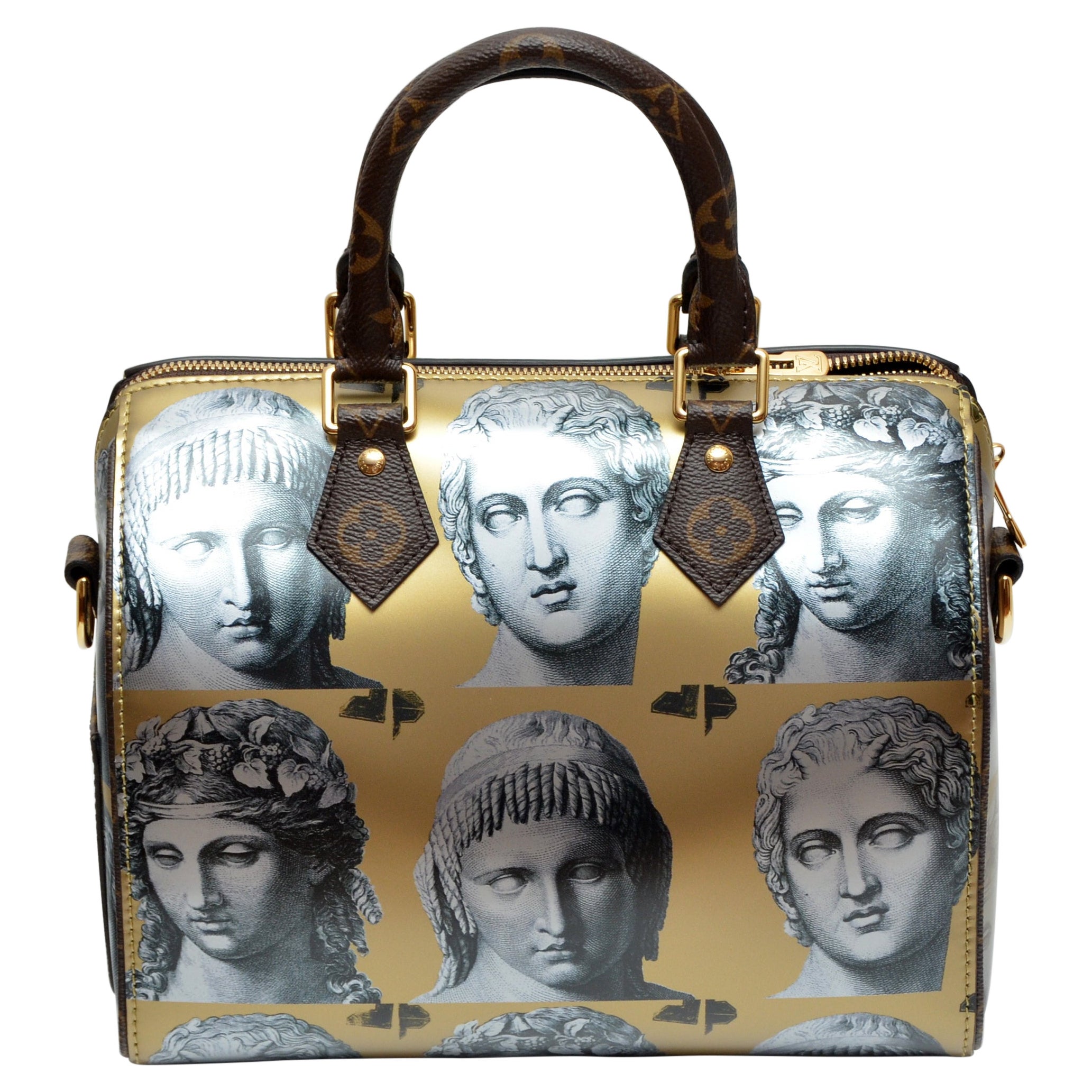 BRAND NEW-Limited edition Louis Vuitton Speedy 25 strap Fornasetti