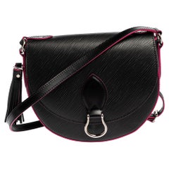 Louis Vuitton Black Epi Leather Saint Cloud Bag