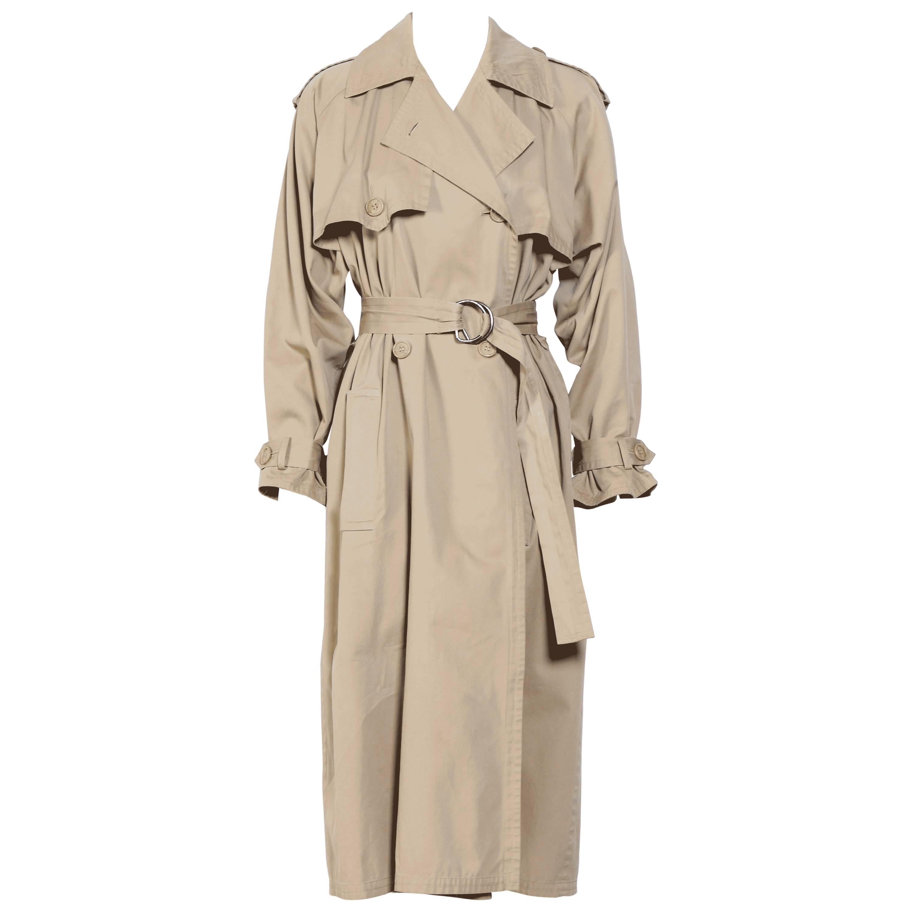 Vintage Yves St Laurent Safari Collection Trench coat