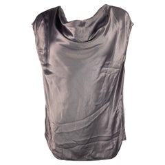 Retro Lanvin Silk Top Blouse, Size 44