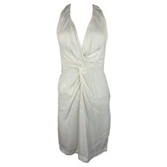 Mini robe blanche L'AGENCE, Taille 0