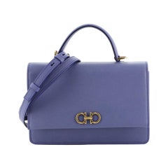 Salvatore Ferragamo Seila Top Handle Bag Leder Klein