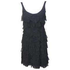 Rochas and Olivier Theyskens Lace Tiered Dress
