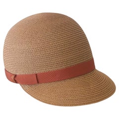 Borsalino Woven Hemp Baseball Cap