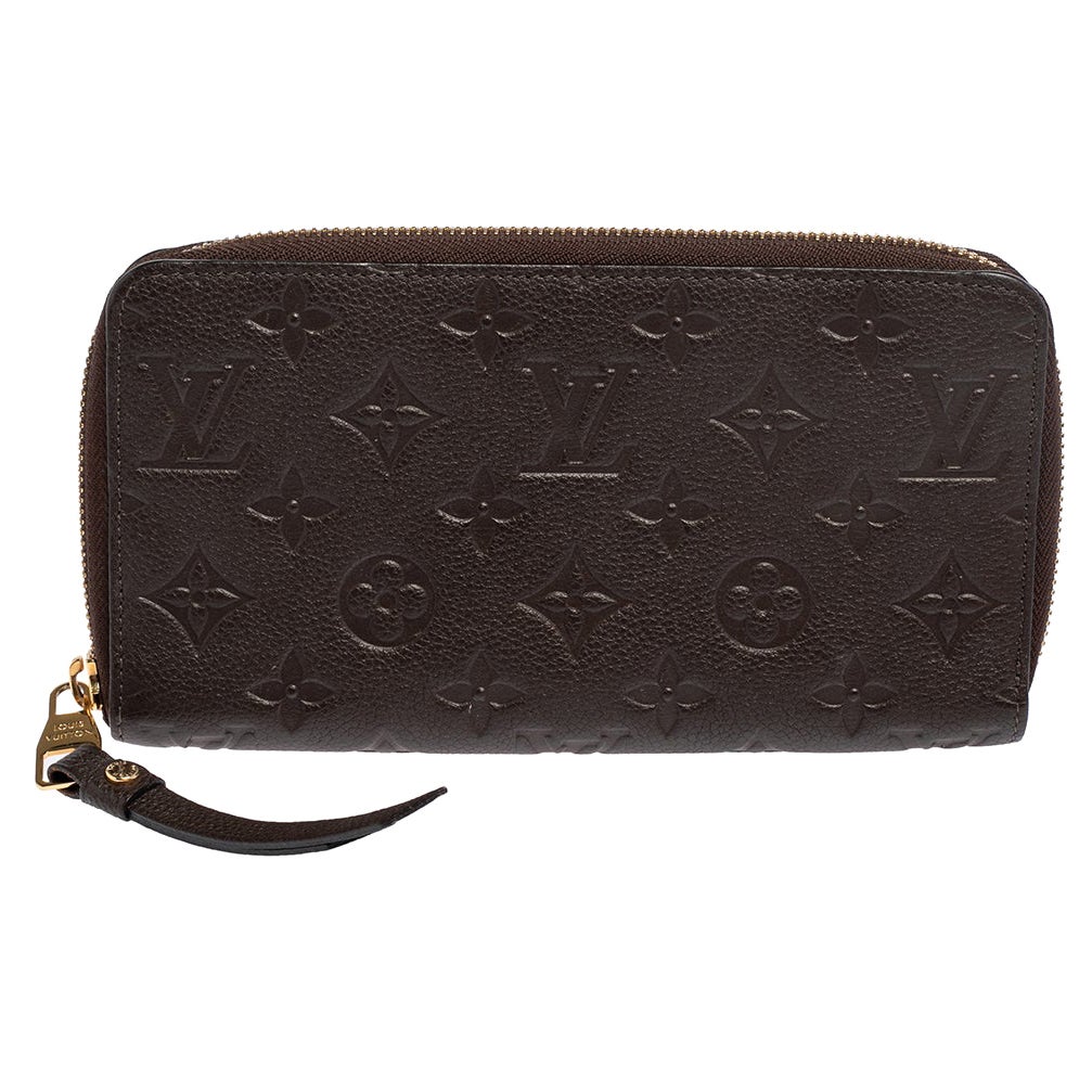 Louis Vuitton Terre Monogram Empreinte Leather Secret Long Wallet