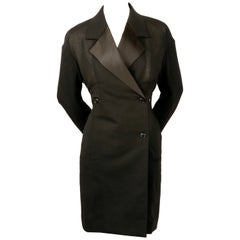 neu CELINE by PHOEBE PHILO Herbst 2017 Laufstegjacke mit Rüschen halbgürtel