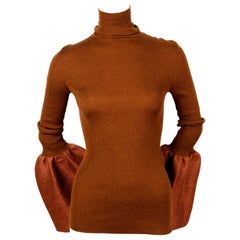 Neu 2015 CELINE by PHOEBE PHILO Rollkragenpullover mit Glockenärmeln