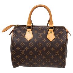 Used Louis Vuitton Monogram Canvas Speedy 25 Bag