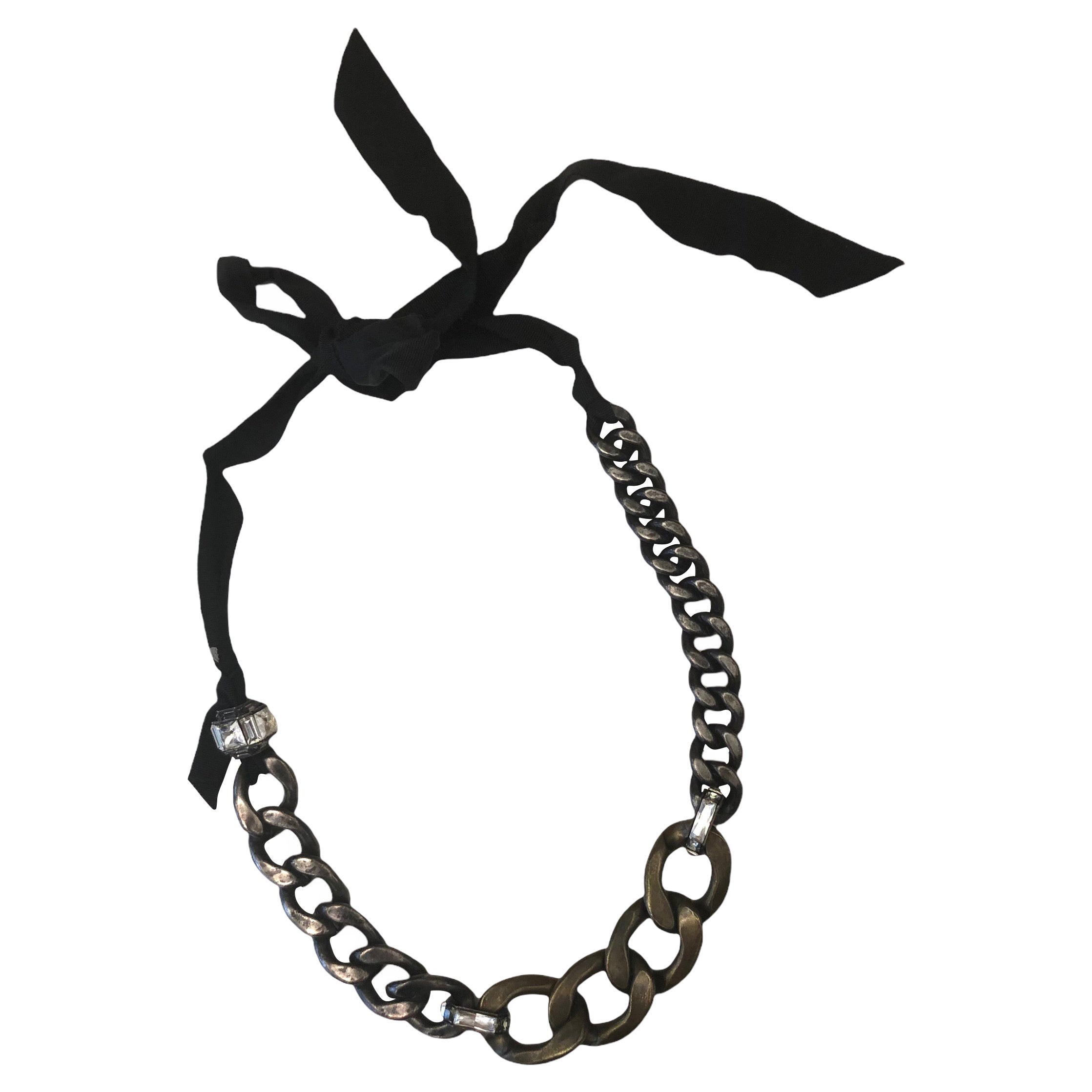 Gorgeous Necklace Grosgrain Ribbon 3/8 Inch Jet Black (5 Yards