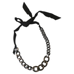 Collier à maillons en cristal gros-grain Lanvin par Albert Elbaz