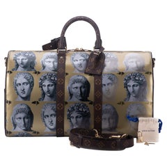 Louis Vuitton Limited Edition Fornasetti Keepall 45 Bag