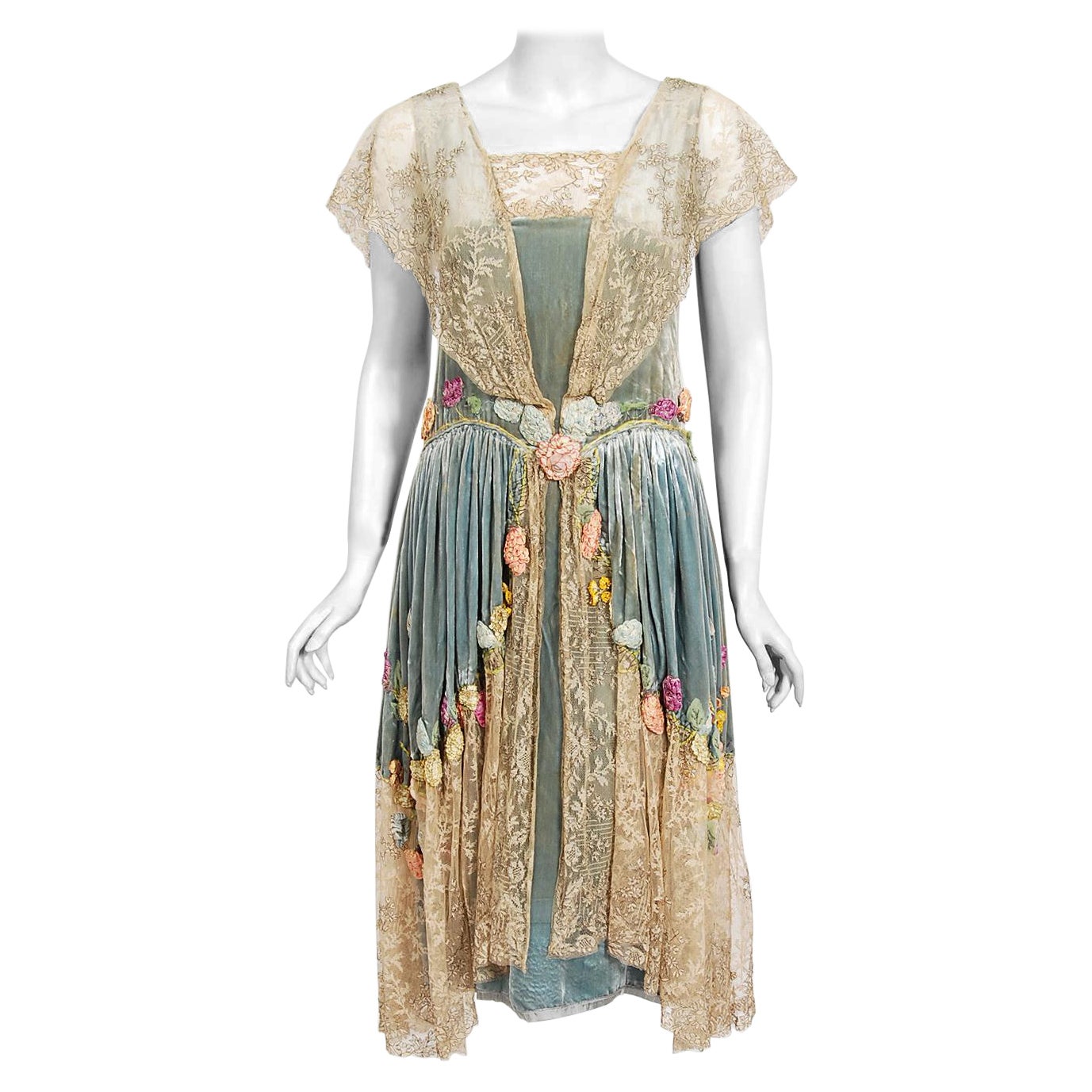 1920's long evening gowns
