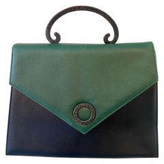 Pablo Picasso Bolso Kelly Vintage Bicolor con Solapa