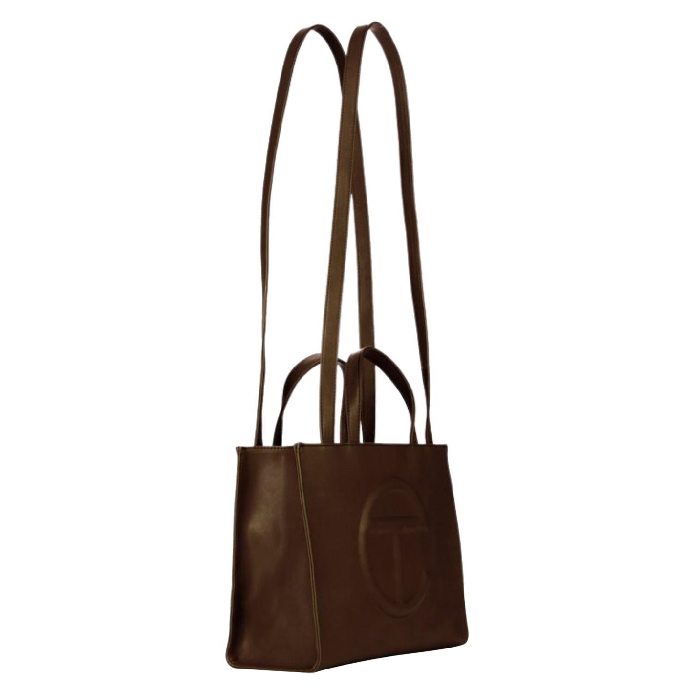 Telfar Medium Chocolate Shopping Bag